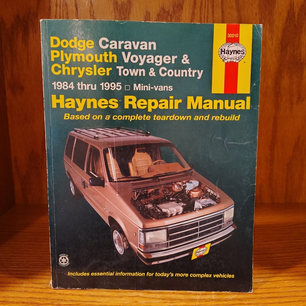 Haynes 1984 - 1995 Dodge Caravan Plymouth Voyager Chrysler Town & Country Repair